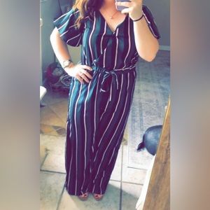 Hint of Blush pant jumpsuit